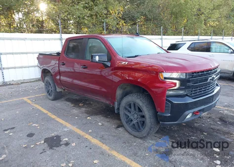 2021 Chevrolet Silverado 1500 4Wd Short Bed Lt Trail Boss z USA, uszkodzony, nr VIN 3GCPYFED9MG211219